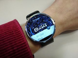 Moto 360 Notifcations Stellar Watchface