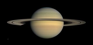 As Saturn advances in its orbit toward equinox and the sun gradually moves northward on the planet, the motion of Saturn's ring shadows and the changing colors of its atmosphere continue to transform the face of Saturn as seen by Cassini. This image is a