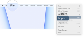 How To Import Music Into Music App For Mac: Launch Music app, click file in the menu bar, and then click import.