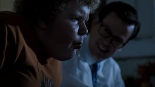 Brett Kelly and Dylan Baker in Trick 'r Treat