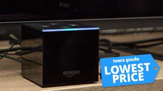 Amazon Fire TV Cube with a Tom&#039;s Guide deal tag