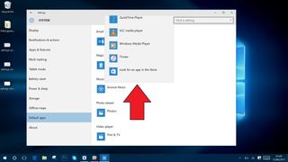 Windows 10 default music player