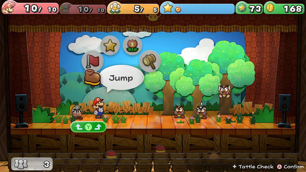 Footage of the &quot;Paper Mario: The Thousand Year Door&quot; Switch remake