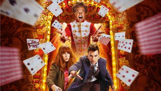 David Tennant, Catherine Tate and Neil Patrick Harris in Doctor Who 60th Anniversary Special episode 3, The Giggle