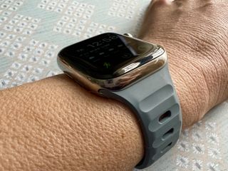 Nomad Sport Band For Apple Watch Marine Blue Lifestyle Hero