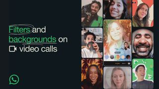 WhatsApp new filters and backgrounds