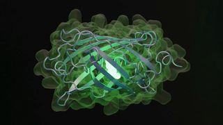 EvolutionaryScale's esmGPF protein visual representation