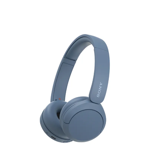 Sony WH-CH520 in blue finish on white background