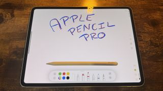 Apple Pencil Pro with iPad