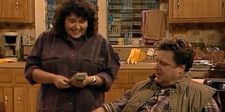 John Goodman and Roseanne Barr in Roseanne