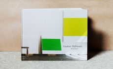 Book cover with yellow & green blocks