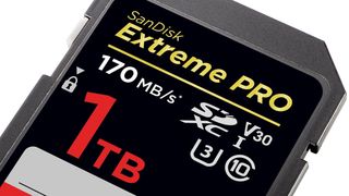 Sandisk 1TB SDXC card