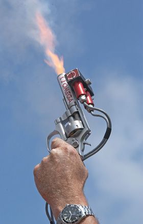 One of the most enduring images from any Olympic Games is the starting pistol