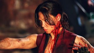 Natalie Mendoza as Juno in "The Descent" (2005)