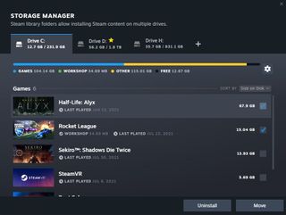 Steam Download Management