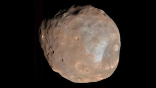 NASA&#039;s snap of Phobos, captured by the High Resolution Imaging Science Experiment (HiRISE) camera on its Mars Reconnaissance Orbiter.