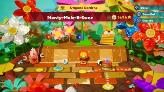 Yoshi's Crafted World Overworld