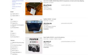 list of Fujifilm X100Vi scalpers on eBay