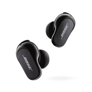 The Bose QuietComfort Earbuds II on a white background