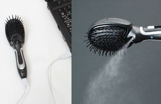 USB Self-Misting Hairbrush