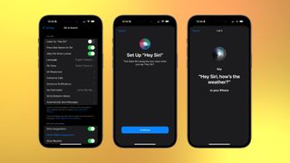 How to set up your iPhone as news: Set up Siri