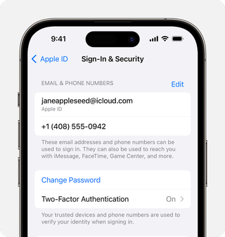 How to change Apple ID password