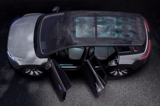 fisker ocean: solar roof