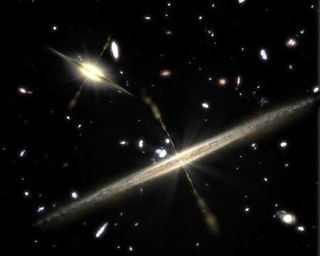 Even Thin Galaxies Pack Hefty Black Holes