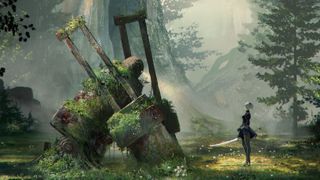 Concept art from NieR:Automata.