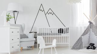 Wall decals in kids bedroom