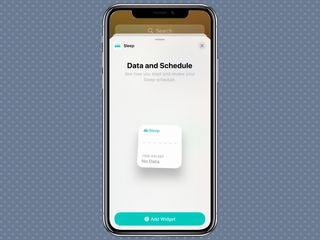 ios 15 widgets sleep
