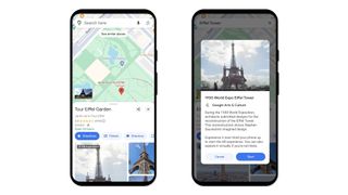 Google Maps AR experience