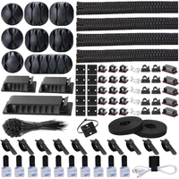 N NOROCME Cable Management Kit (192 pieces)