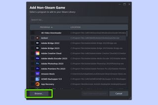 Add non-Steam games to Steam