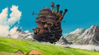 The castle in Howl&#039;s Moving Castle.