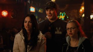 Chris Pratt, Megan Fox, and Amanda Seyfried in Jennifer's Body