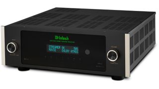 Front of the McIntosh MHT300 AV receiver