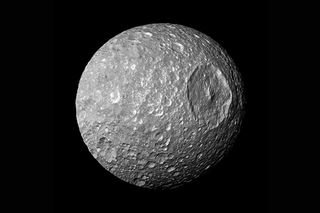 Saturn's Moon Mimas, death star