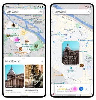 google maps updates