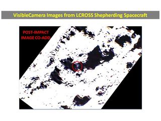 NASA Finally Spots Plume from Moon Impact