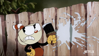 Stills from The Cuphead Show