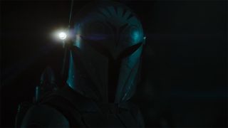 Bo-Katan in The Mandalorian season 3 episode 2.