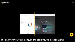 Website screenshot for Sisense