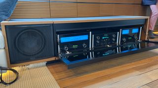 McIntosh amplifiers and processor