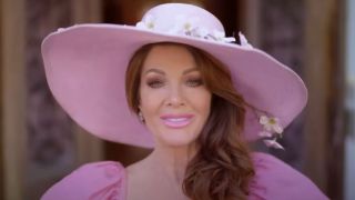 Lisa Vanderpump in the trailer for Vanderpump Villa