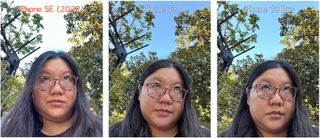 Selfie Iphone Se 13 Pro Comparison