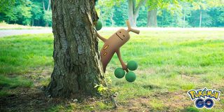 Pokemon Go Sudowoodo Reality Blending