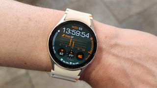 Samsung Galaxy Watch 7 on a wrist