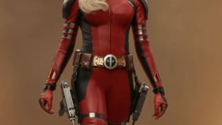 Lady Deapdool's torso in a Deadpool 3 trailer