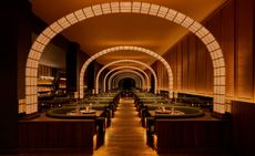 Coqodaq restaurant interior designed by Rockwell Group